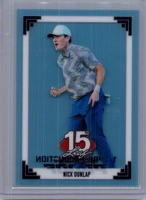 Nick Dunlap 2025 Leaf National NSCC 1/1 Pre Production Proof