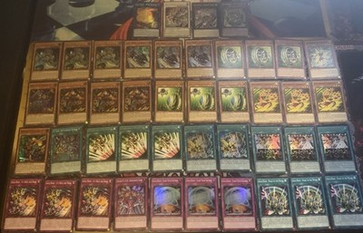 Yugioh Gold Pride Deck W/ Extra Deck + Bonus