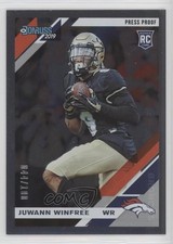2019 Panini Donruss Rookies Press Proof Silver 44/100 Juwann Winfree #297 0o6v