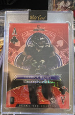 Wild Card 2026 Black Tie Derrick Henry Titans Football SDPC-DHN 1/3 Serial #