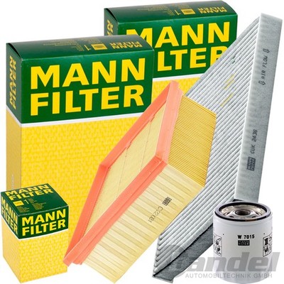 MANN FILTER INSPEKTIONSPAKET passend für FORD ECOSPORT FIESTA 7 TOURNEO+COURIER