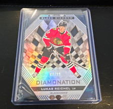 Upper Deck Black Diamond 2022-23 Lukas Reichel Blackhawks #D-LR RC /99