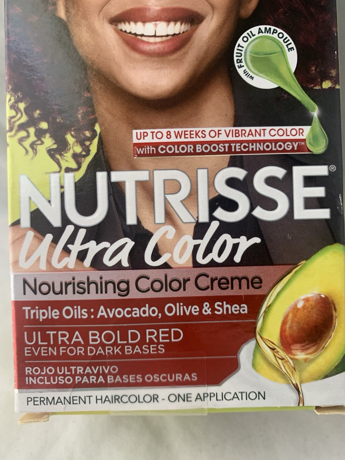 Garnier Nutrisse Nourishing Hair color Deep Intense Auburn Red #RA1           S2