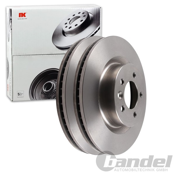 2X NK Bremsscheiben 337Mm BelÜFtet Vorne Passend FÜR Land Rover Discovery Range-image