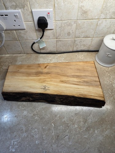 Handmade live edge Sycamore Chopping Board Charcuterie board Rustic