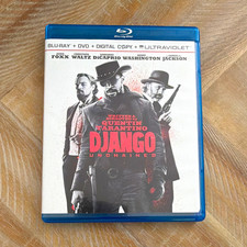 Weinstein Company Django Unchained Blu-ray/DVD w Digital Copy UltraViolet R