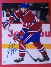 Jarred Tinordi Montreal Canadiens 8x10 Photo Signed Autograph Signature Coa