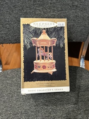 1996 Tobin Fraley Holiday Carousel #3 Light&Music Hallmark Keepsake Ornament