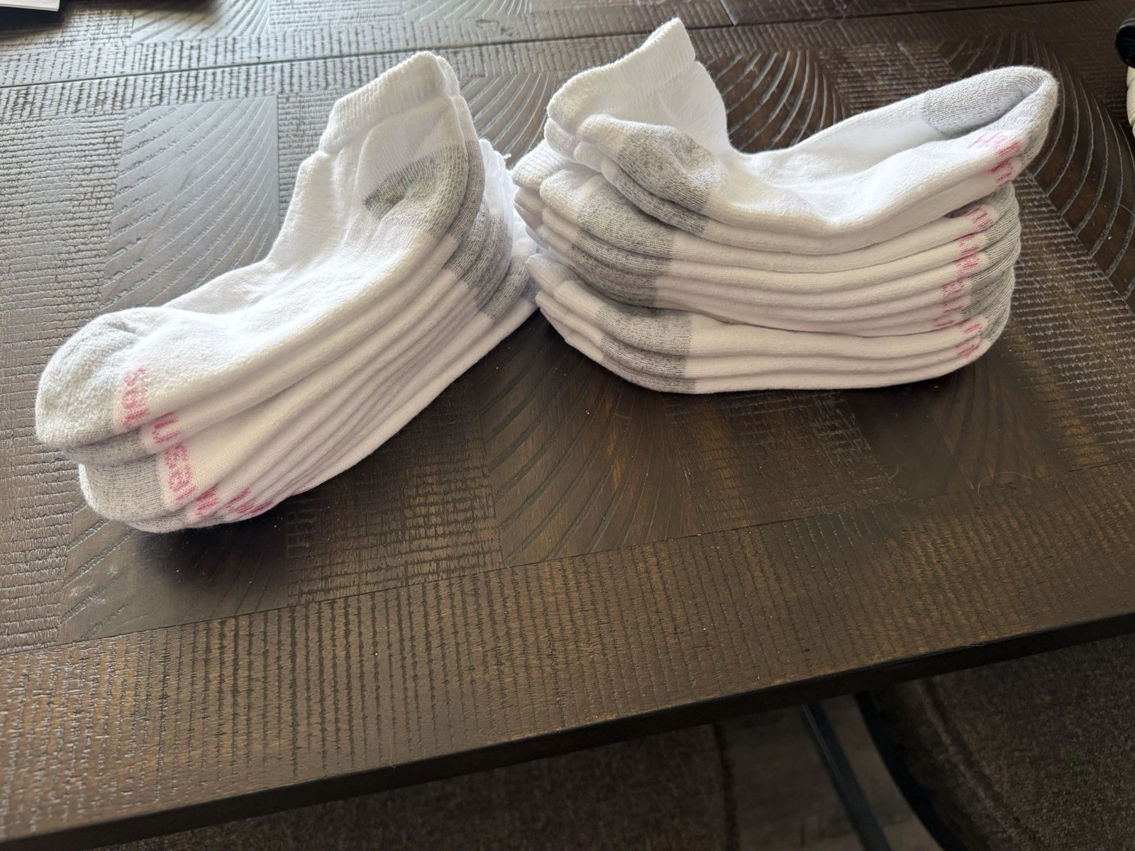 Hanes Women's 10-Pack Cushioned Low-Cut Socks 5-9