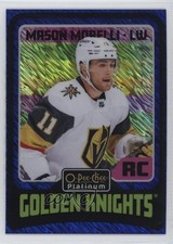 2024 O-Pee-Chee Platinum Retro Rookies Blue Luster 74/100 Mason Morelli #R79 0cv