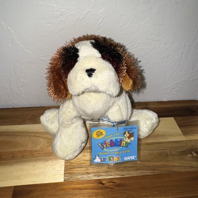 Webkinz Ganz Lil Kinz St. Bernard (HS102)Stuffed Animal W New Unused Sealed Code