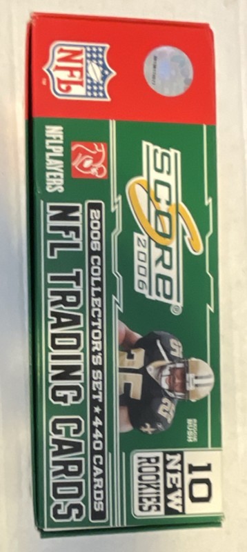 2006 Score Football Factory Set - 440 Cards - 10 New Rookies