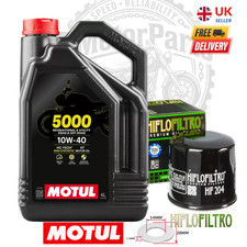 Honda CB500X CB500F CBR500R CMX500 Rebel Oil Service Kit Motul 4L HF204 + Washer