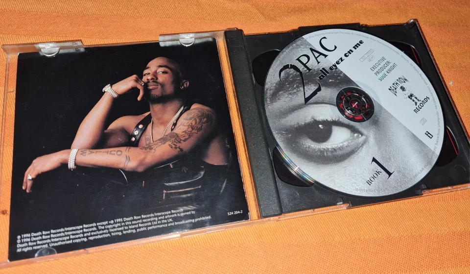 2Pac All Eyez On Me 2CD Death Raw 1996 Tupac Shakur Makaveli Big Syke Redman  - Bild 2 von 4