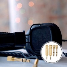 4 stücke Audios 6.35mm bis 3,5 mm Adapter 3,5mm weibliche bis 6,35 mm männliche