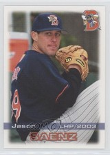 2003 Grandstand Binghamton Mets Jason Saenz 0a2