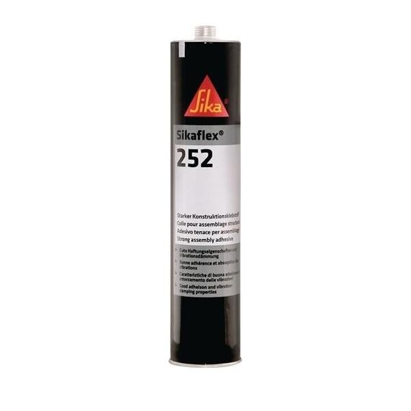 Sika Konstruktionsklebstoff Flex®-252 Weiß 300 Ml Kartusche Montagekleber-image