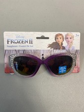 Disney Frozen II Elsa Anna Purple Sparkle Girls Kids Sunglasses 100 UV
