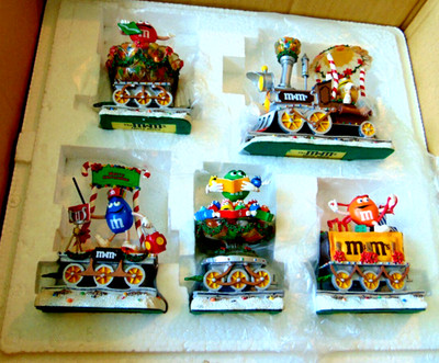 DANBURY MINT  M & M MERRY METRO  in box RARE  5 pcs