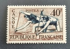 France 1953 963 neuf luxe ** JO Canoë