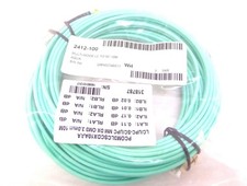 Image of 10M OM3 50/125 LC-SC Duplex LSZH, Aqua Fibre Lead. Brand New