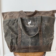 Bronco Nation Ford Waxed Tote Bag In Olive New With Tags