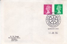 GB 1986 Sports FDC Amateur Athletic Association special cancel typed VGC