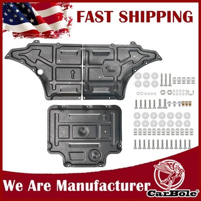 For Audi Aluminum Engine Trans Splash Shield Under Tray A4 S4 B8.5 B8 2.0L 3.0L