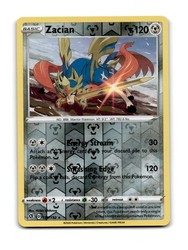 Zacian 139/192 Rebel Clash Reverse Holo Rare