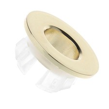 Bathroom Basin Faucet Sink Overflow Cover Brass Ring Insert Hole Cover Cap ds