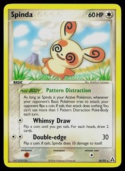 Spinda 26/92 EX Legend Maker Rare