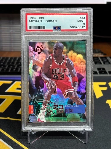 1997 UD3 MICHAEL JORDAN #23 PSA 9 NBA Chicago Bulls