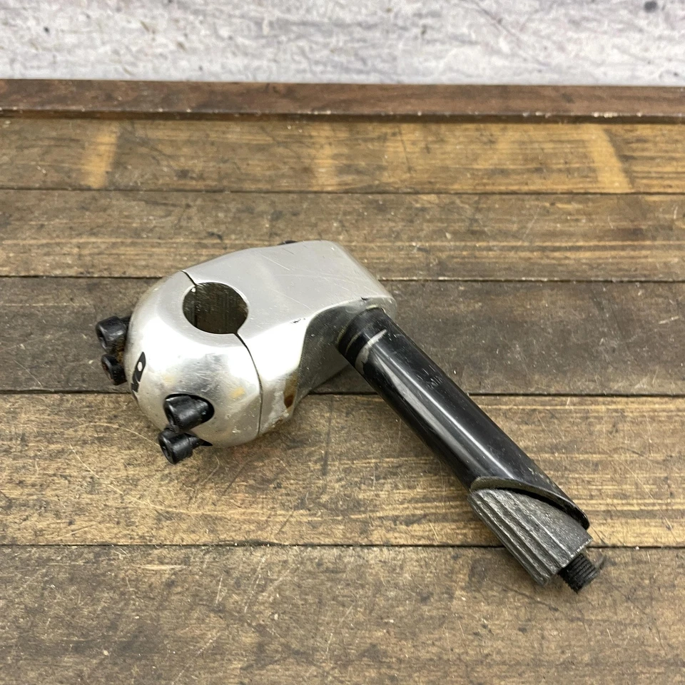 Vintage DYNO BMX FReestyle Quill Stem 21.1mm Silver Black 1999 99 Old School BMX - Image 4 of 4