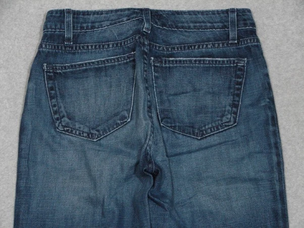 OD15446 ***BLU JEANIOUS*** VAQUEROS ACAMPANADOS PARA MUJER talla 26; ¡BONITOS JEANS! Foto 3 de 4