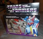 Transformers G1 Starscream Reissue 2017 Walmart Exclusive Vintage Style NEW
