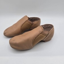 Slip-On Jazz Shoe B80 By Balera Dancewear Caramel Color Dance Shoes 13.0 CH M
