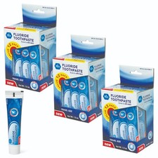 MED PRIDE Fluoride Toothpaste 1.5 oz Travel Size Mint Flavor tube Bulk 24-144ct