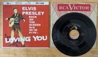 45 EP ELVIS PRESLEY LOVING YOU VOLUME I RCA EPA 1-1515