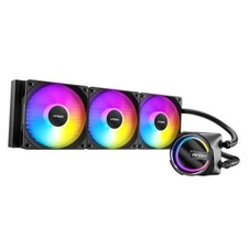 Skeleton 360 ARGB AIO Liquid CPU Cooler | High-Performance Pump, 360mm Black