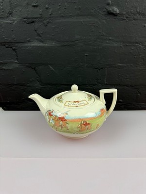 Wedgwood von Etrurien und Barlaston Teekanne 1,5 Pints Die drei jovialen Jäger