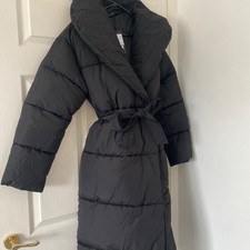 House Of Fraser Isawitfirst Padded Belted Puffer Coat (uk Size Xs/8)