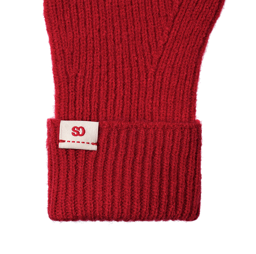 小物 STAND OIL Heart Ring Knit Glove Heart Ring Knit Glove · ハートリングニット手袋(オートミール