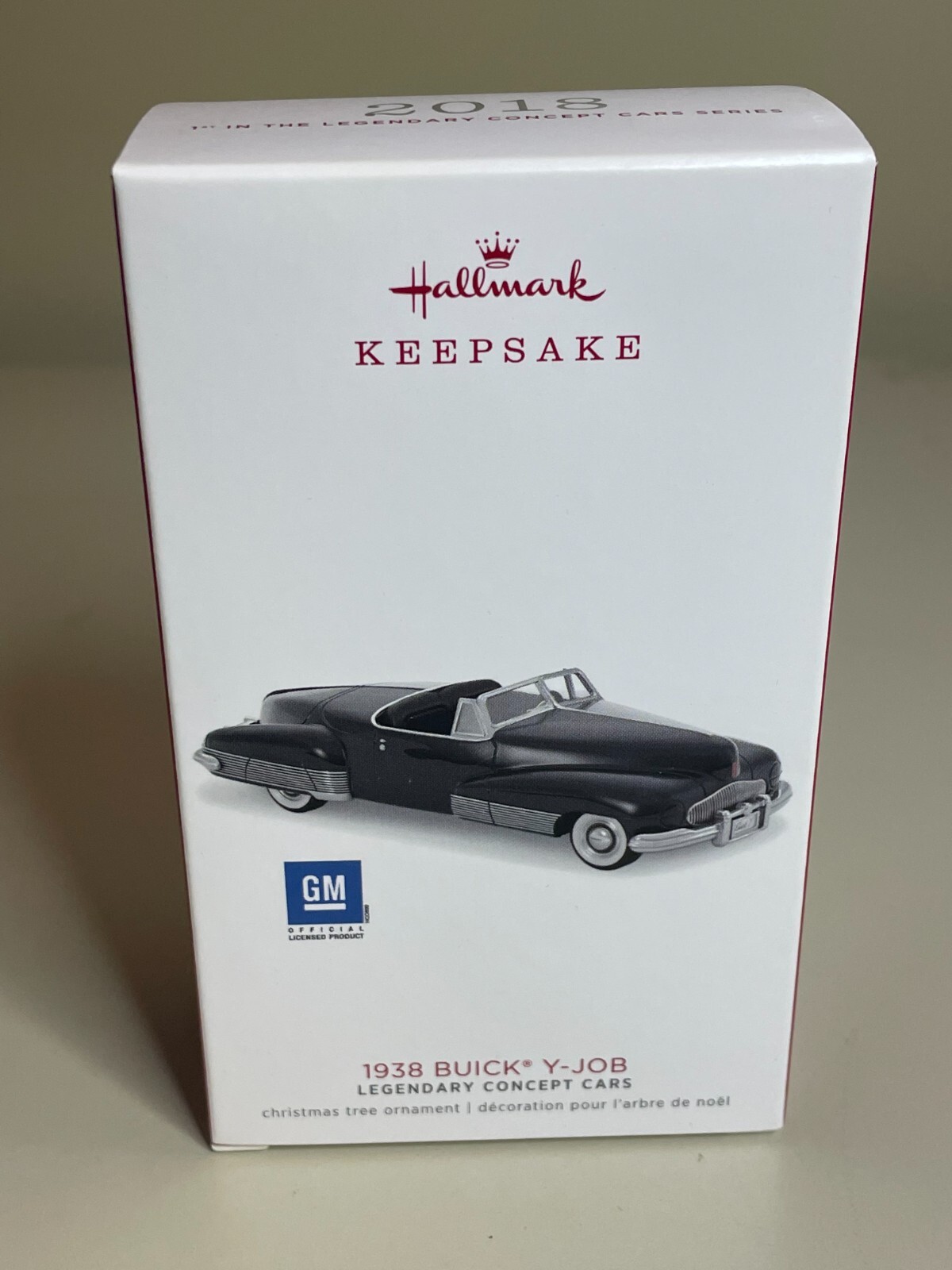 Hallmark 1938 Buick YJob Legendary Concept Cars 1st Keepsake Ornament