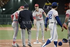 RV256 Don Denkinger Safe Call - Todd Worrell 8x10 11x14 16x20 Colorized Photo