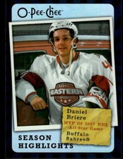 2007-08 O-Pee-Chee Season Highlights Daniel Briere Buffalo Sabres #SH6