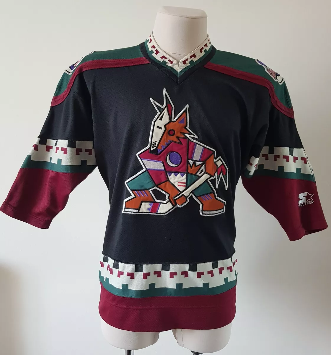 Phoenix Coyotes Starter NHL Hockey Vintage Jersey shirt size XL