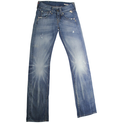Damen Replay Jeanshose Denim Gerades Bein Bootcut verschiedene Hosenschnitte