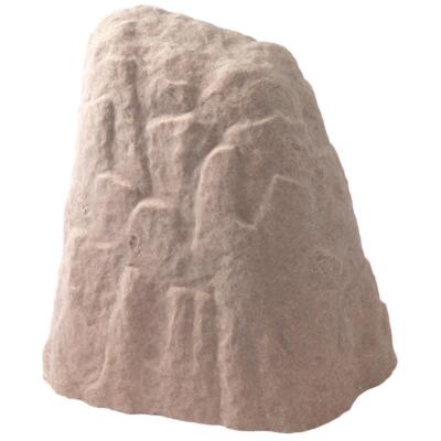 Faux Landscape Rock XL Resin Cover Well Pipe Sprinkler Garden Natural Sandstone