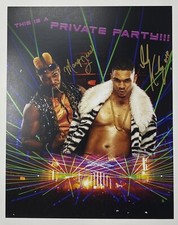 MARQ QUEN & ISIAH KASSIDY Signed 11x14 Photo Wrestling Autograph Wrestler AEW