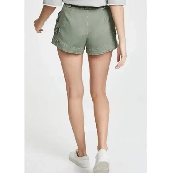 Дерек Лам 10 crosby monterey fatique зеленый платье шорты карго армия высокая талия 6 - Изображение 2 из 4